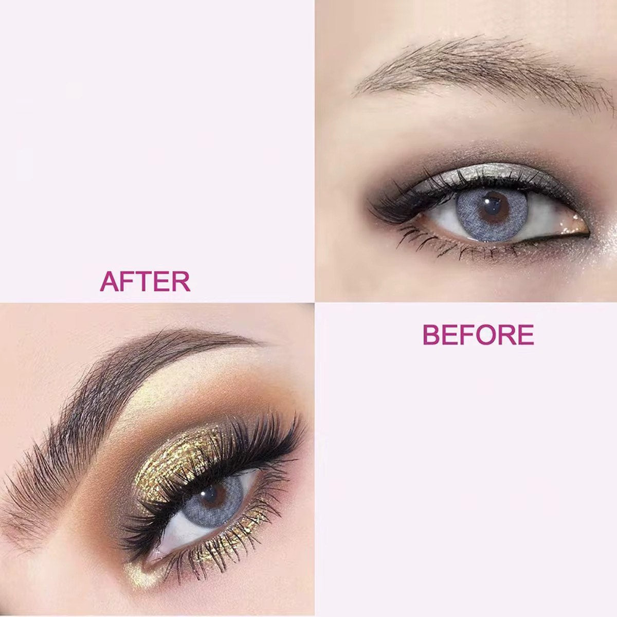 ENSEMBLE DE 12 MOULE À SOURCILS