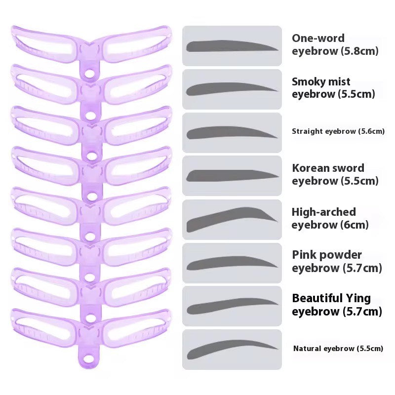 KIT MOULE À SOURCILS - 8 PIÈCES