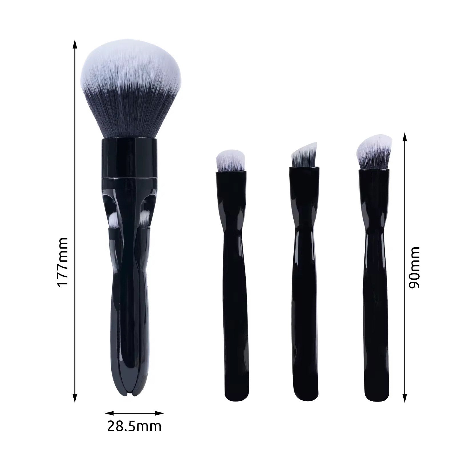 4-IN-1 MAGNETIC BRUSH SET