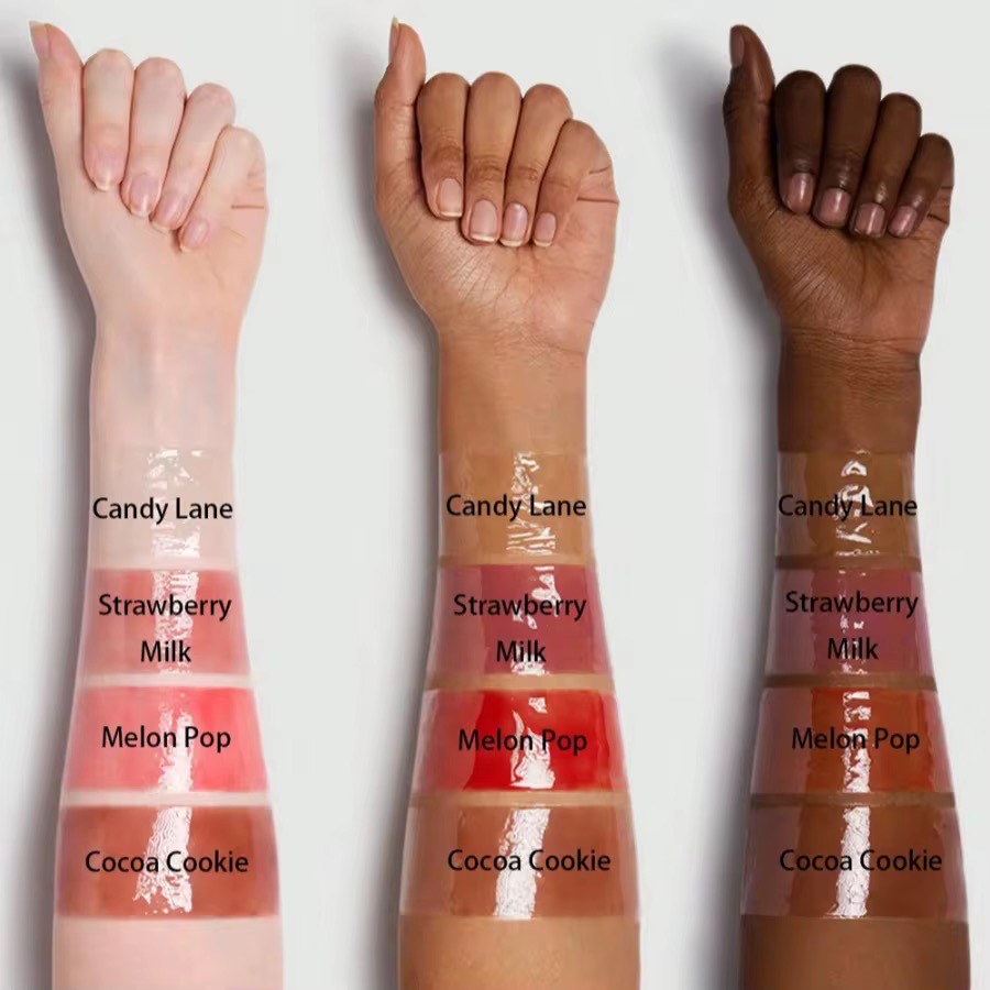 SET OF 5 FRUITY AND PLUMP LIP GLOSS