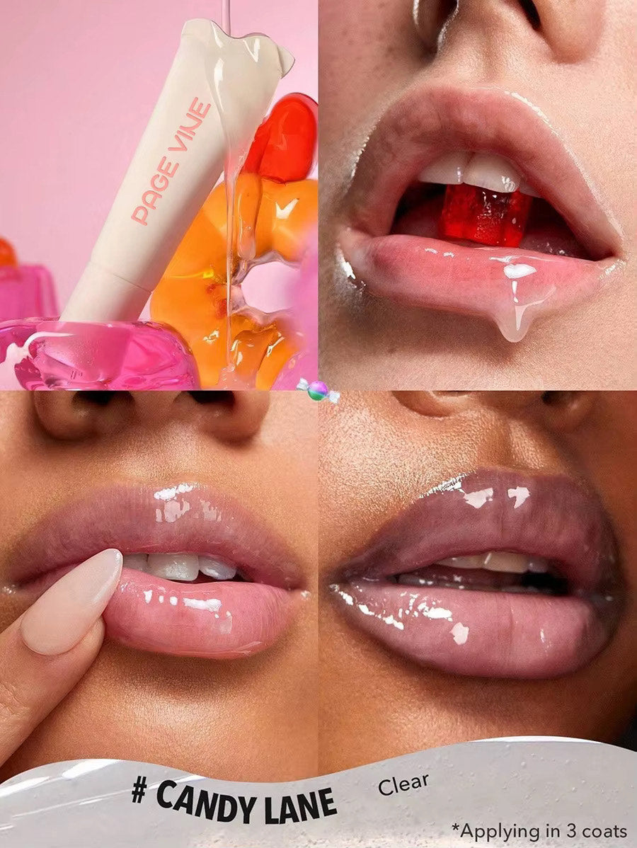 SET OF 5 FRUITY AND PLUMP LIP GLOSS