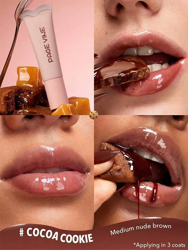 SET OF 5 FRUITY AND PLUMP LIP GLOSS