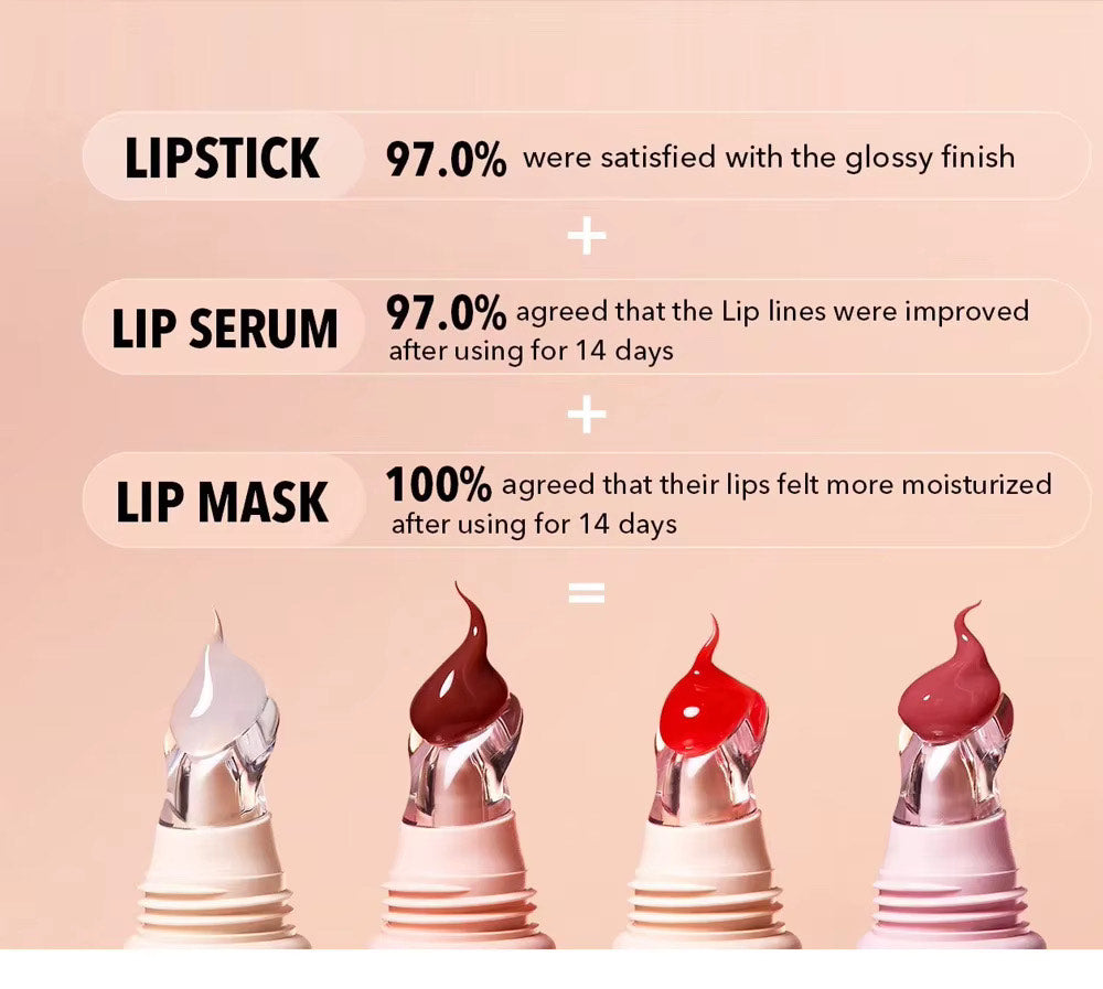 SET OF 5 FRUITY AND PLUMP LIP GLOSS