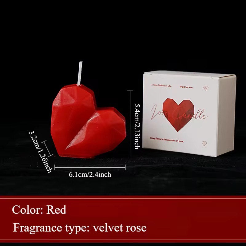 "HEART" CANDLE - VALENTINE'S DAY 2025