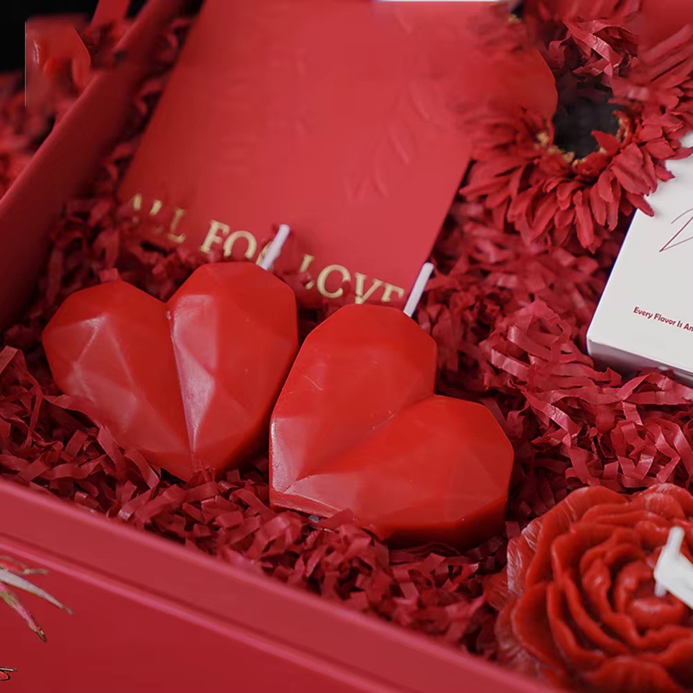 BOUGIE DE CYR "COEUR" SAINT-VALENTIN 2025